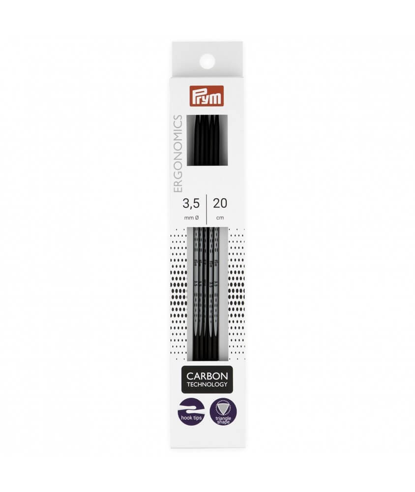 Aiguilles ergonomics prym sperenza 20cm taille 3.5 Aiguilles ergonomics prym sperenza 20cm taille 3.5