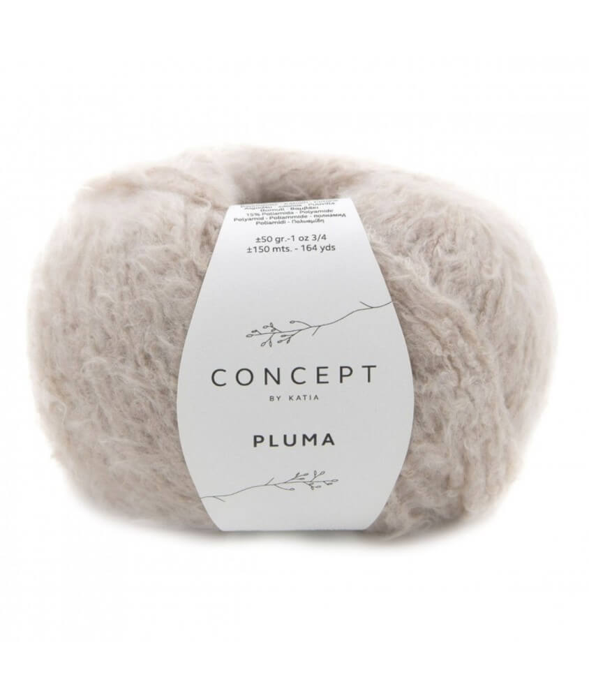 Pelote de coton effet feutré Pluma - Katia sperenza rose 72 Pelote de coton effet feutré Pluma - Katia sperenza rose 72