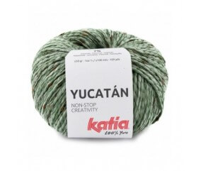 Pelote de coton YUCATÁN - Katia vert 85 SPERENZA