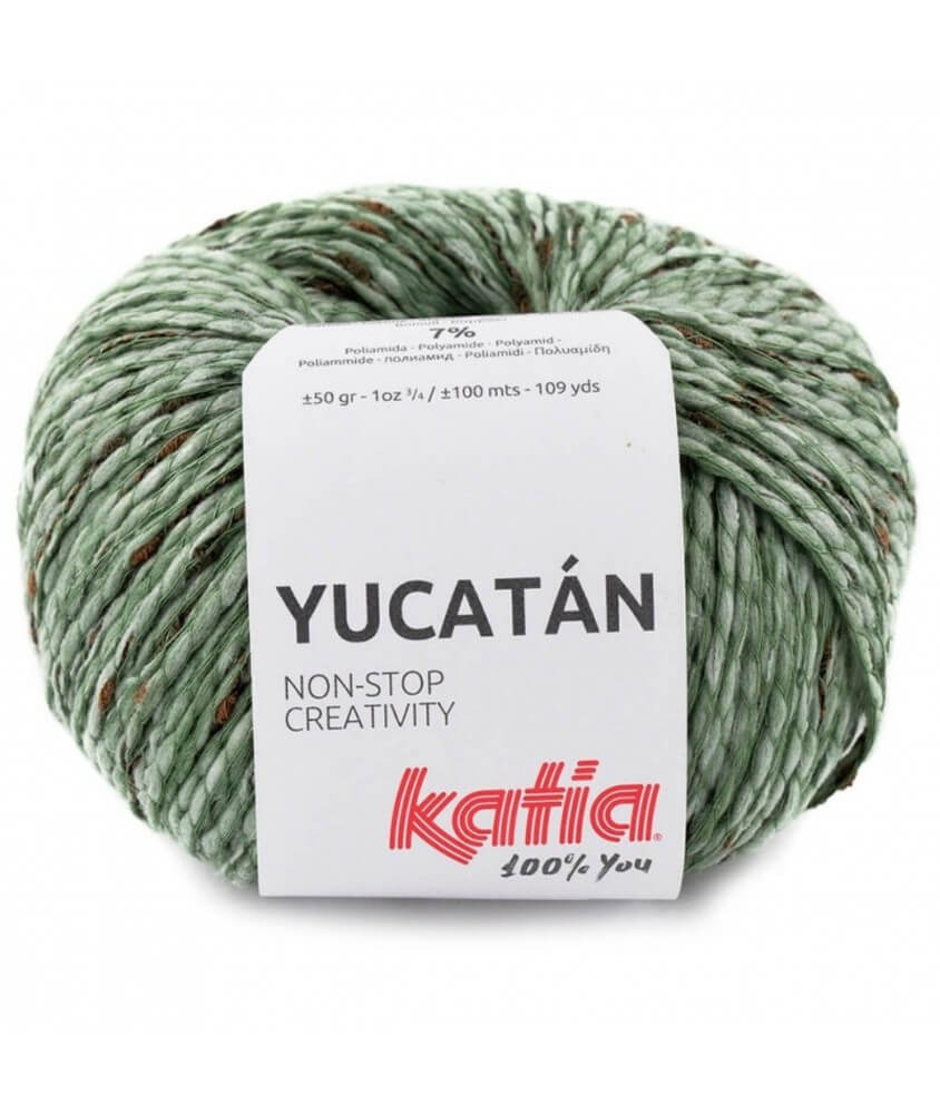 Pelote de coton YUCATÁN - Katia vert 85 SPERENZA Pelote de coton YUCATÁN - Katia vert 85 SPERENZA