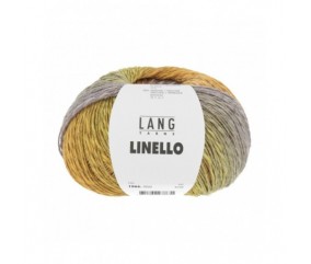 Pelote de lin à tricoter Linello - Lang Yarns jaune 50 050