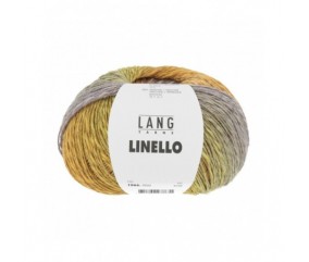 Pelote de lin à tricoter Linello - Lang Yarns jaune 50 050