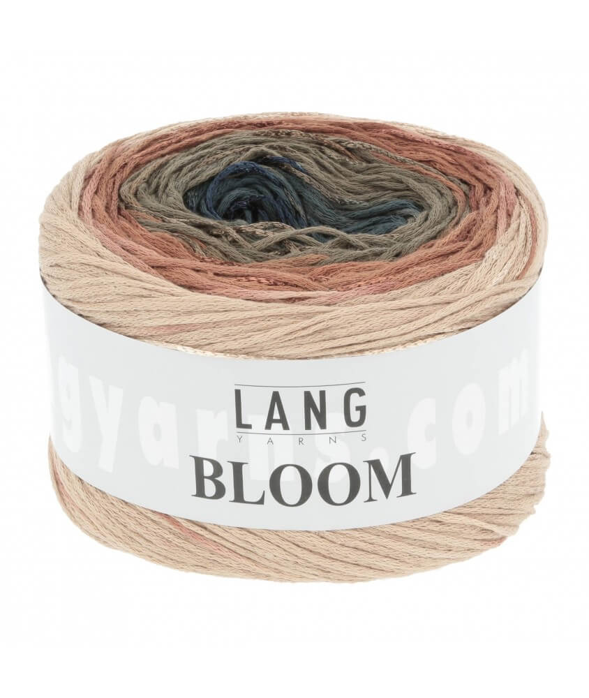 Coton à tricoter Bloom - Lang Yarns marron 75 Coton à tricoter Bloom - Lang Yarns marron 75