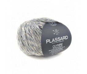 Fil à tricoter Olympie - Plassard gris 10 sperenza