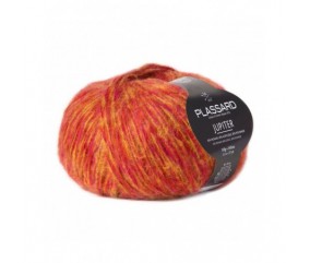 Fil à tricoter Jupiter - Plassard orange 33 sperenza