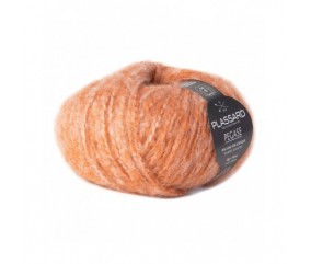Pelote de laine à tricoter Pégase - Plassard orange 54 sperenza