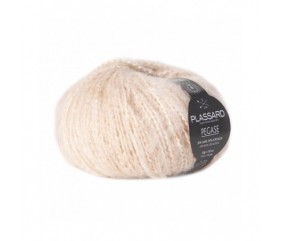 Pelote de laine à tricoter Pégase - Plassard rose 80 sperenza