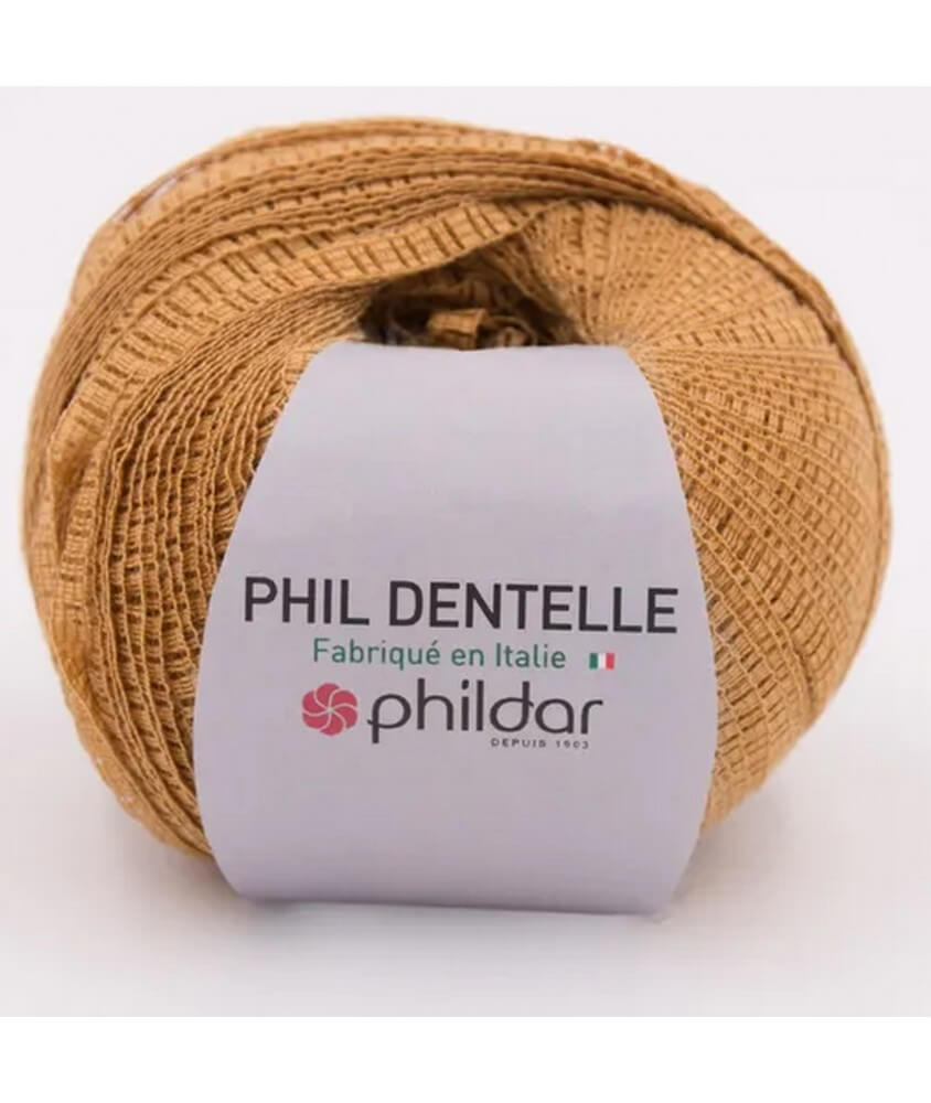 Fil ruban à tricoter Phil Dentelle - Phildar Sperenza seigle marron maron