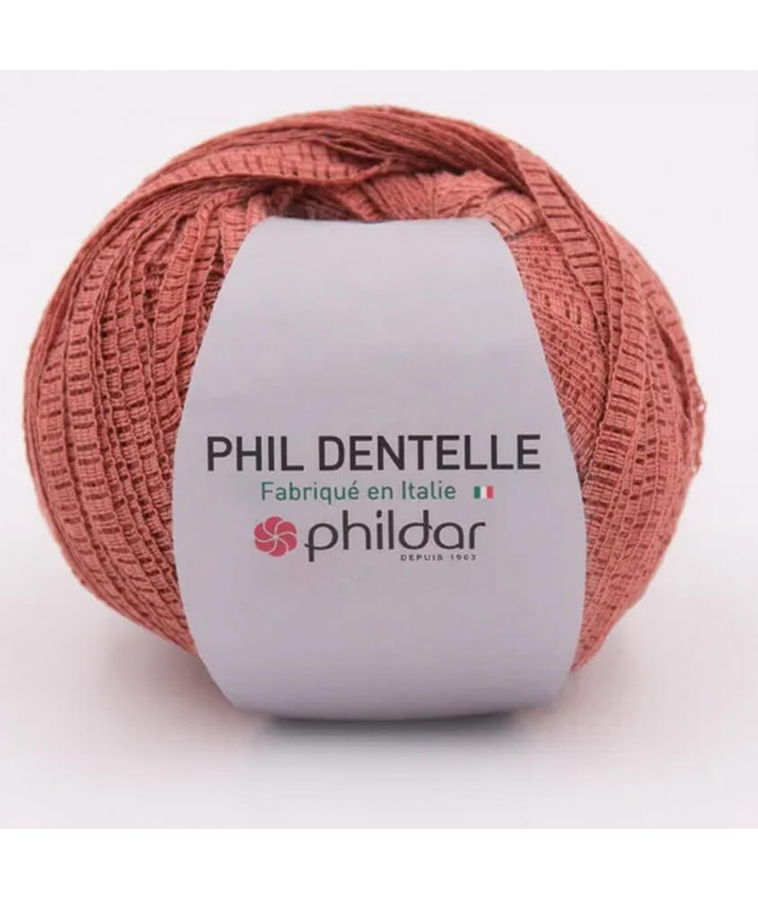 Fil ruban à tricoter Phil Dentelle - Phildar Sperenza Marsala rouge Fil ruban à tricoter Phil Dentelle - Phildar Sperenza Marsala rouge