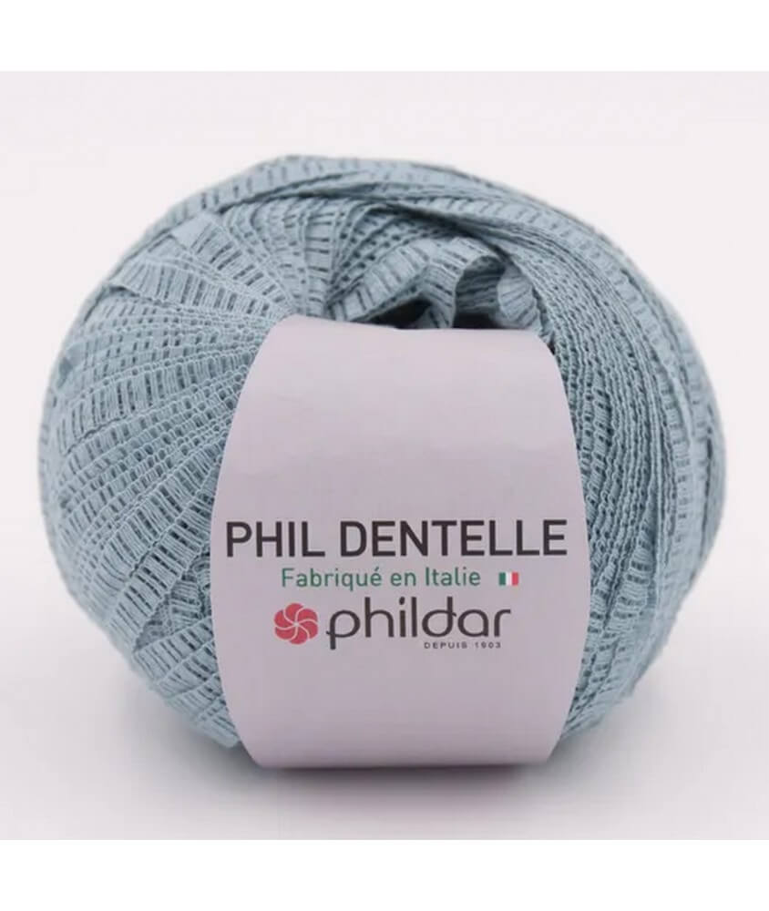 Fil ruban à tricoter Phil Dentelle - Phildar Sperenza  danube bleu clair