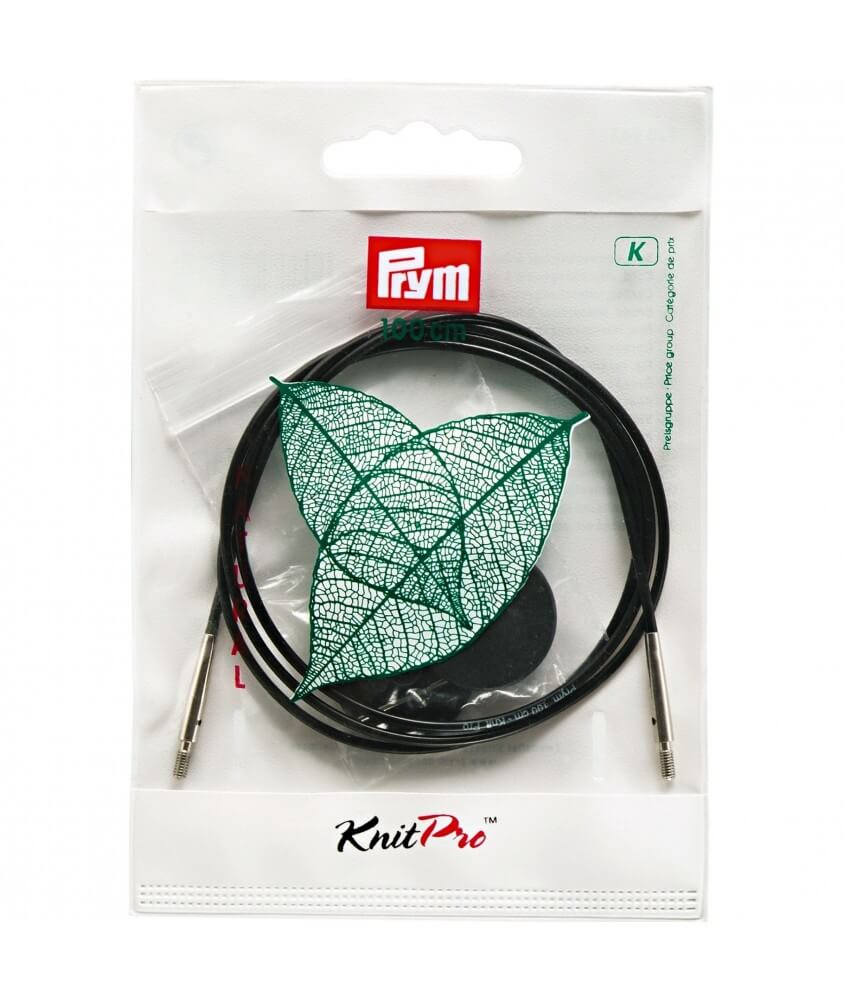 Cable Natural 40 à 150 cm aigu. circulaires/crochet interchangeables - Prym - Knitpro 100cm sperenza