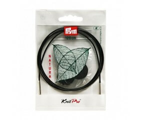 Cable Natural 40 à 150 cm aigu. circulaires/crochet interchangeables - Prym - Knitpro 120cm sperenza