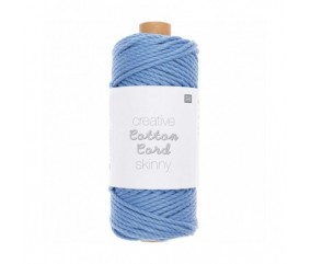 Creative COTTON CORD SKINNY - Rico Design 5 bleu sperenza