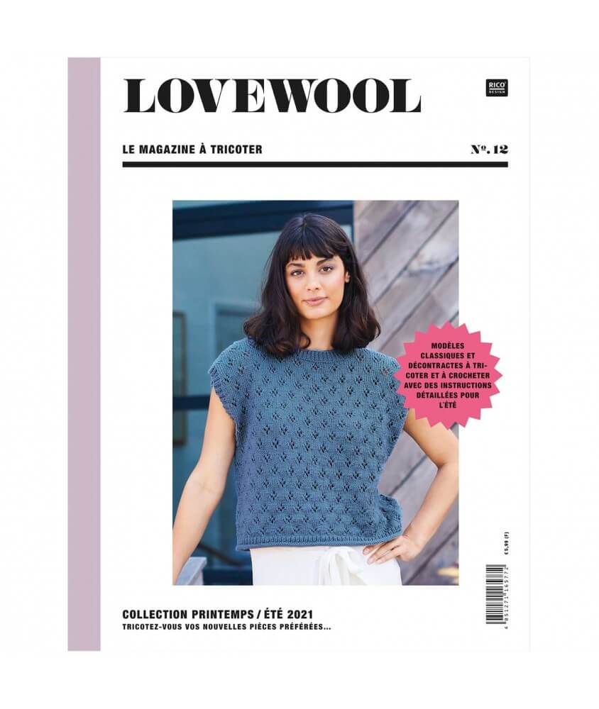 Catalogue LOVEWOOL - Rico Design -Printemps/Ete 2021 - N°12