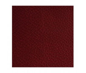 Simili cuir Karia bordeau rouge