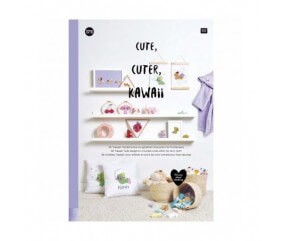  Livre de broderie N°175 Cute, Cuter, Kawaii - rico Design