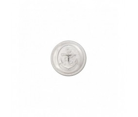  Boutons métal à pied ancre marine 18mm - Prym argent gris sperenza