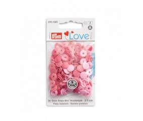  Bouton pression Color Love Mini 19mm X 36 - Prym - certifié Oeko-Tex