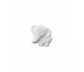 Bouton Eléphant à queue 19 mm - Prym blanc sperenza