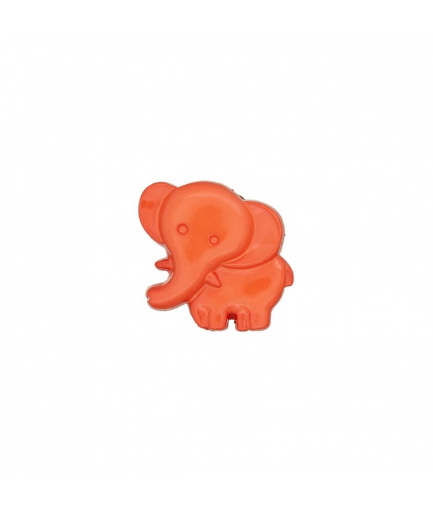 Bouton Eléphant à queue 19 mm - Prym orange sperenza Bouton Eléphant à queue 19 mm - Prym orange sperenza