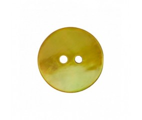 Boutons Nacre 2 trous 23mm - Prym JAUNE SPERENZA