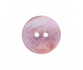 Boutons Nacre 2 trous 23mm - Prym ROSE CLAIR