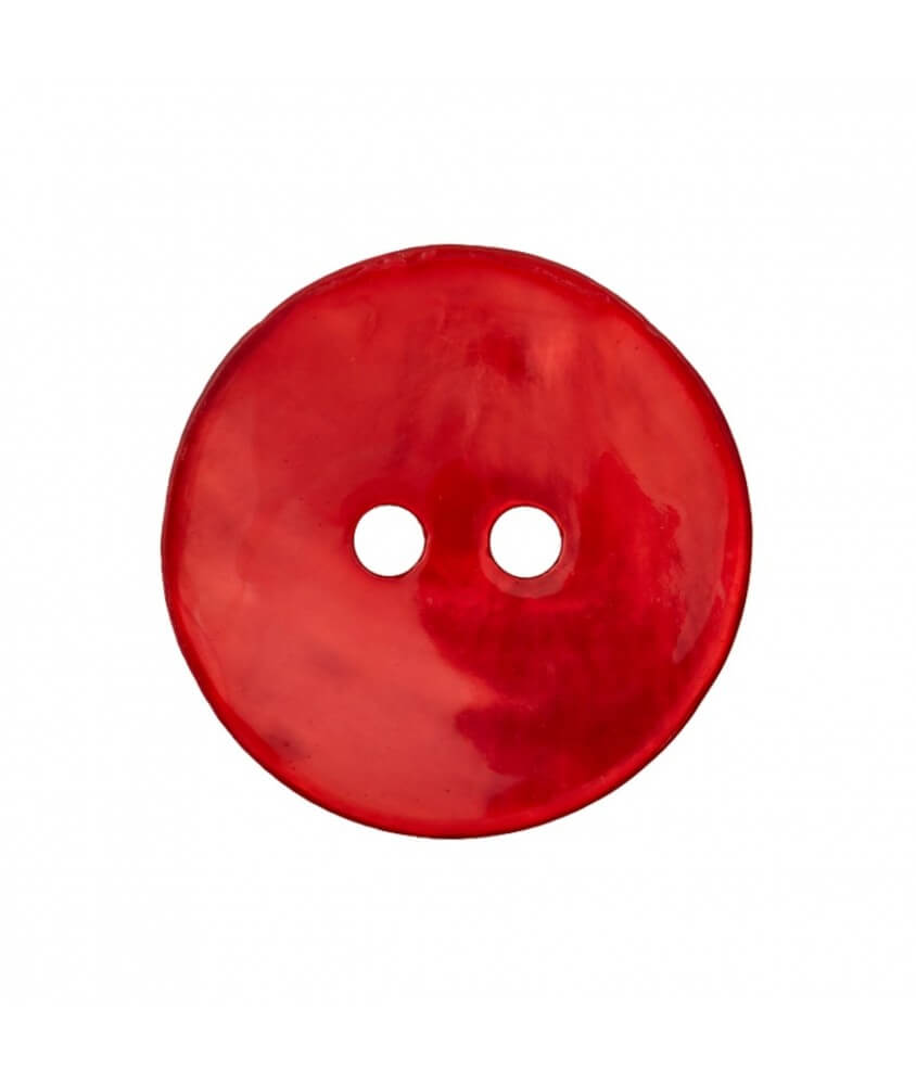 Boutons Nacre 2 trous 23mm - Prym ROUGE SPERENZA