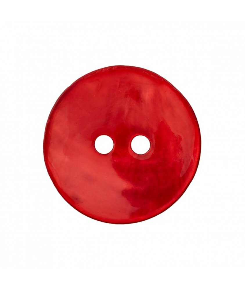 Boutons Nacre 2 trous 23mm - Prym ROUGE SPERENZA Boutons Nacre 2 trous 23mm - Prym ROUGE SPERENZA
