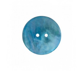 Boutons Nacre 2 trous 23mm - Prym BLEU TURQUOISE SPERENZA