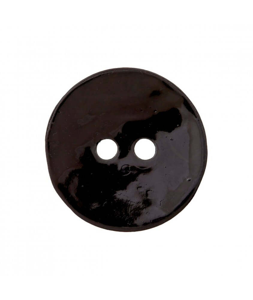 Boutons Nacre 2 trous 23mm - Prym NOIR SPERENZA Boutons Nacre 2 trous 23mm - Prym NOIR SPERENZA