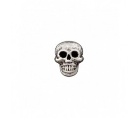Bouton tête de mort à queue 18mm - Prym ARGENT SPERENZA