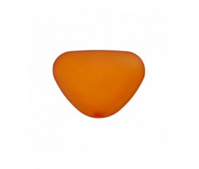 Bouton triangle polyester à queue 22mm - Prym ORANGE SPERENZA