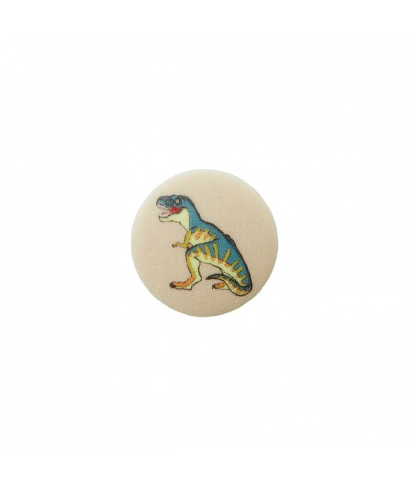 Bouton polyester à queue Dinosaure 15mm - Prym Bouton polyester à queue Dinosaure 15mm - Prym