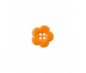 Bouton coco 4 trous Fleur 18mm - Prym ORANGE FLEURS SPERENZA