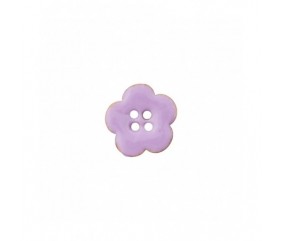 Bouton coco 4 trous Fleur 18mm - Prym LILAS FLEURS SPERENZA