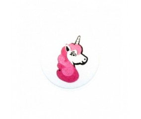 Bouton Licorne polyester à queue 18mm - Prym blanc
