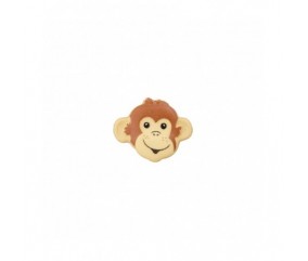 Bouton Tête de singe à queue 20mm - Prym marron sperenza
