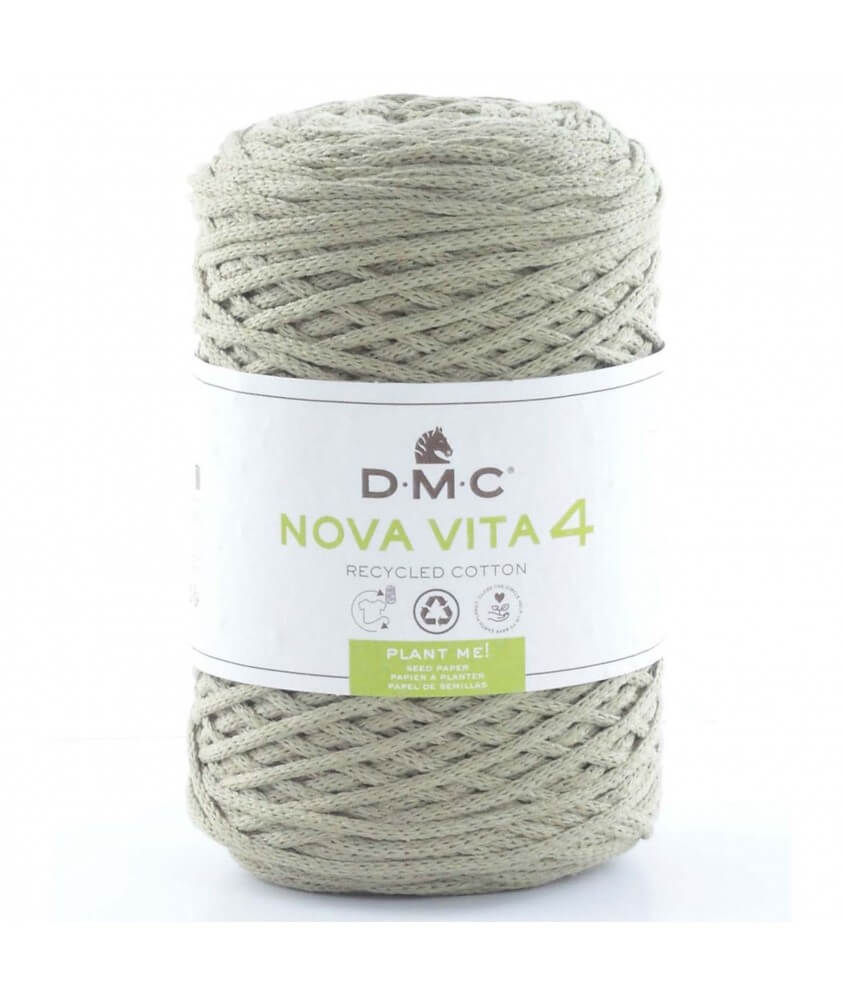 Coton recyclé macramé NOVA VITA 4 (250gr) ! - Dmc - certifié Oeko-Tex Coton recyclé macramé NOVA VITA 4 (250gr) ! - Dmc - certifié Oeko-Tex