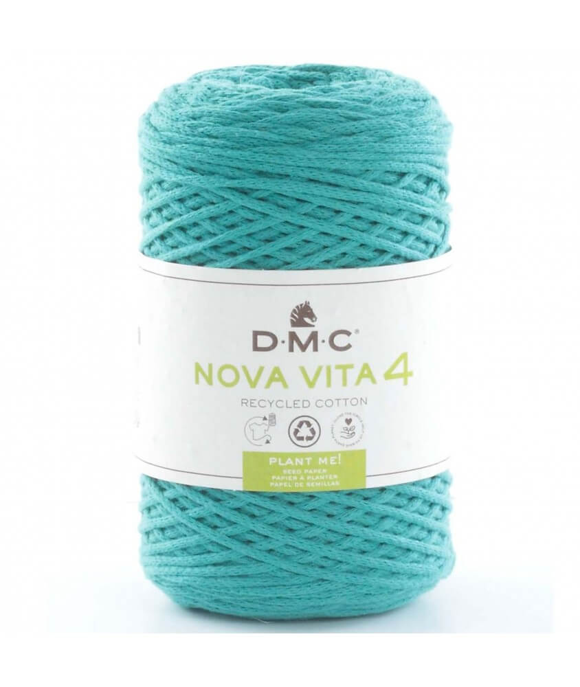 Coton recyclé macramé NOVA VITA 4 (250gr) ! - Dmc - certifié Oeko-Tex Coton recyclé macramé NOVA VITA 4 (250gr) ! - Dmc - certifié Oeko-Tex