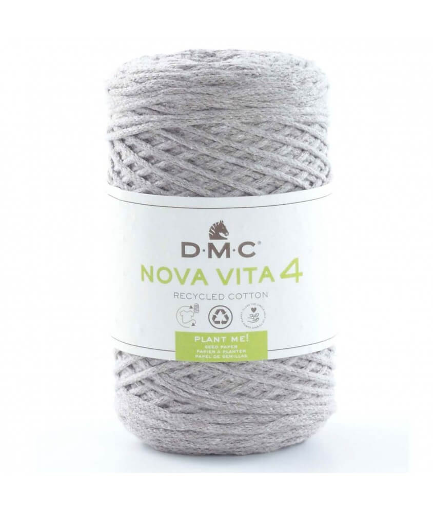 Coton recyclé macramé NOVA VITA 4 (250gr) ! - Dmc - certifié Oeko-Tex Coton recyclé macramé NOVA VITA 4 (250gr) ! - Dmc - certifié Oeko-Tex