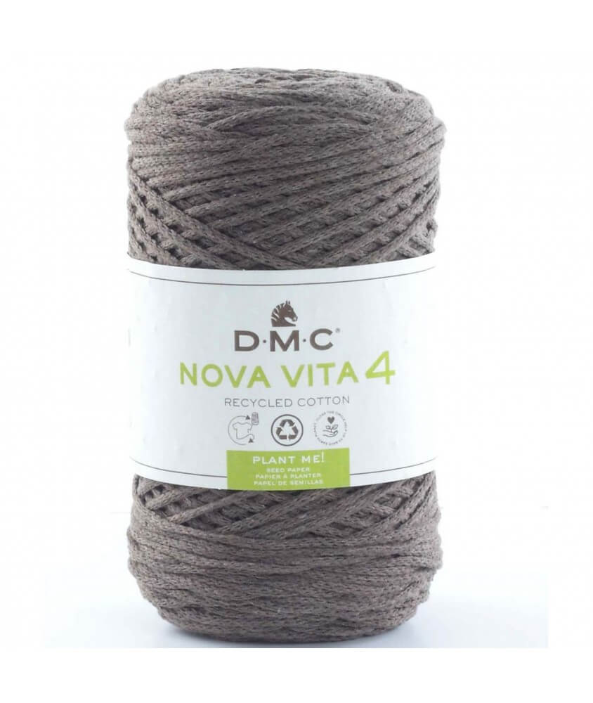 Coton recyclé macramé NOVA VITA 4 (250gr) ! - Dmc - certifié Oeko-Tex Coton recyclé macramé NOVA VITA 4 (250gr) ! - Dmc - certifié Oeko-Tex