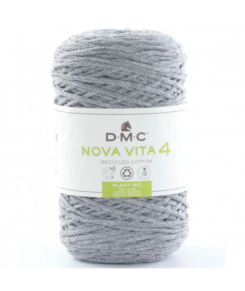 Coton recyclé macramé NOVA VITA 4 (250gr) ! - Dmc - certifié Oeko-Tex Coton recyclé macramé NOVA VITA 4 (250gr) ! - Dmc - certifié Oeko-Tex