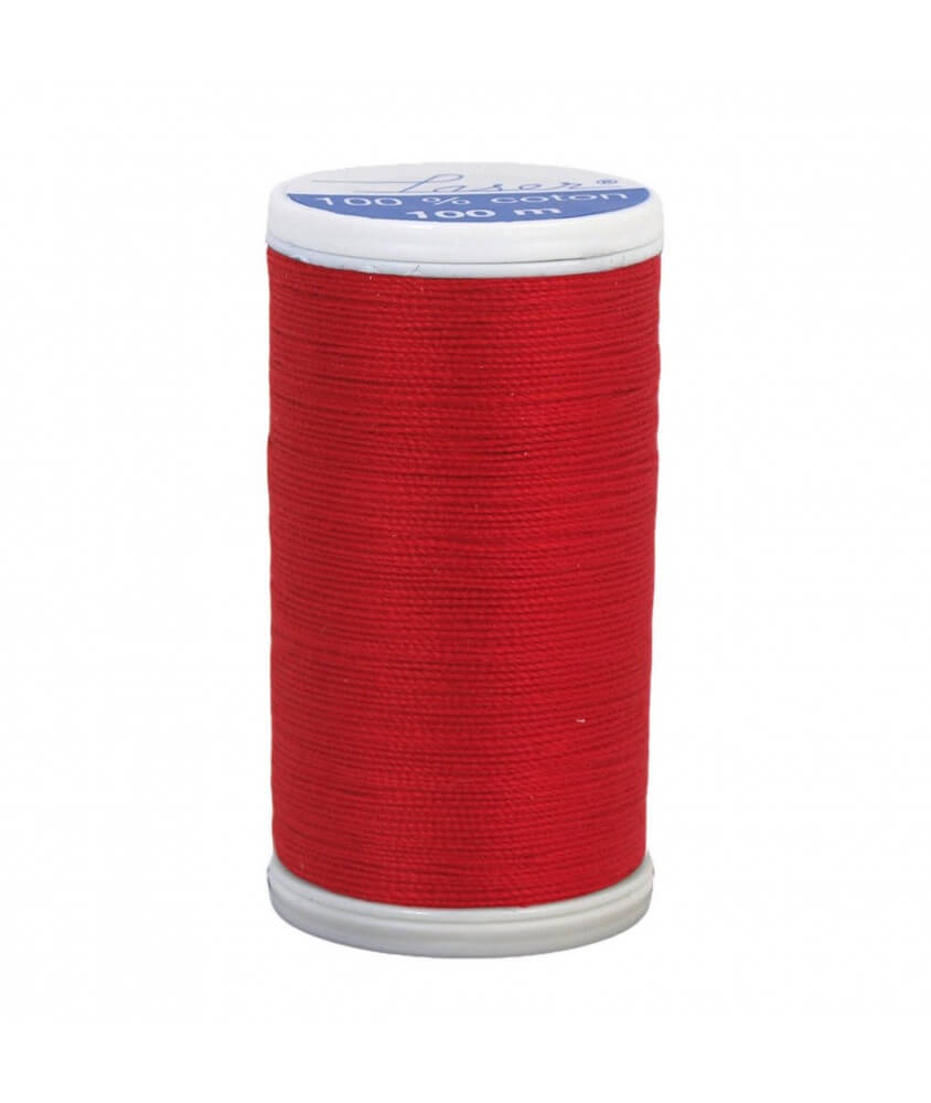 Fil 100% Coton Lazer 100M Universel - Distrifil rouge sperenza