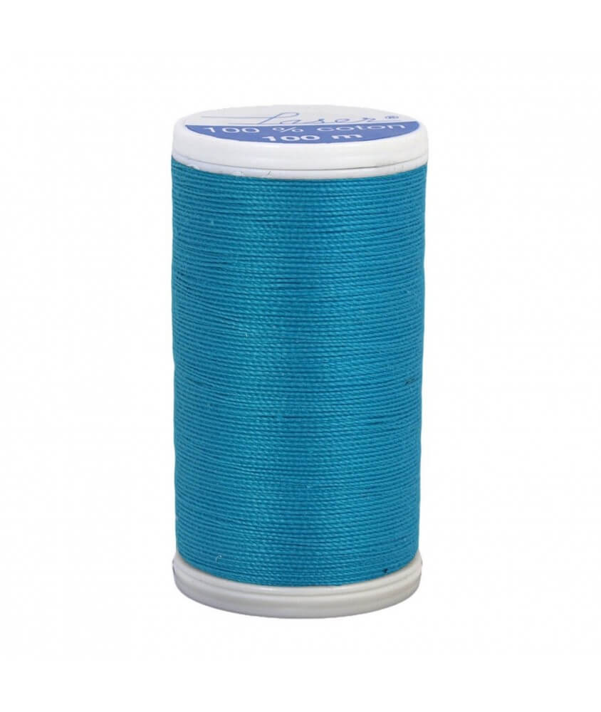 Fil 100% Coton Lazer 100M Universel - Distrifil bleu sperenza