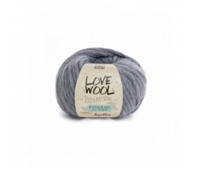 Laine à tricoter Love Wool - Katia gris sperenza