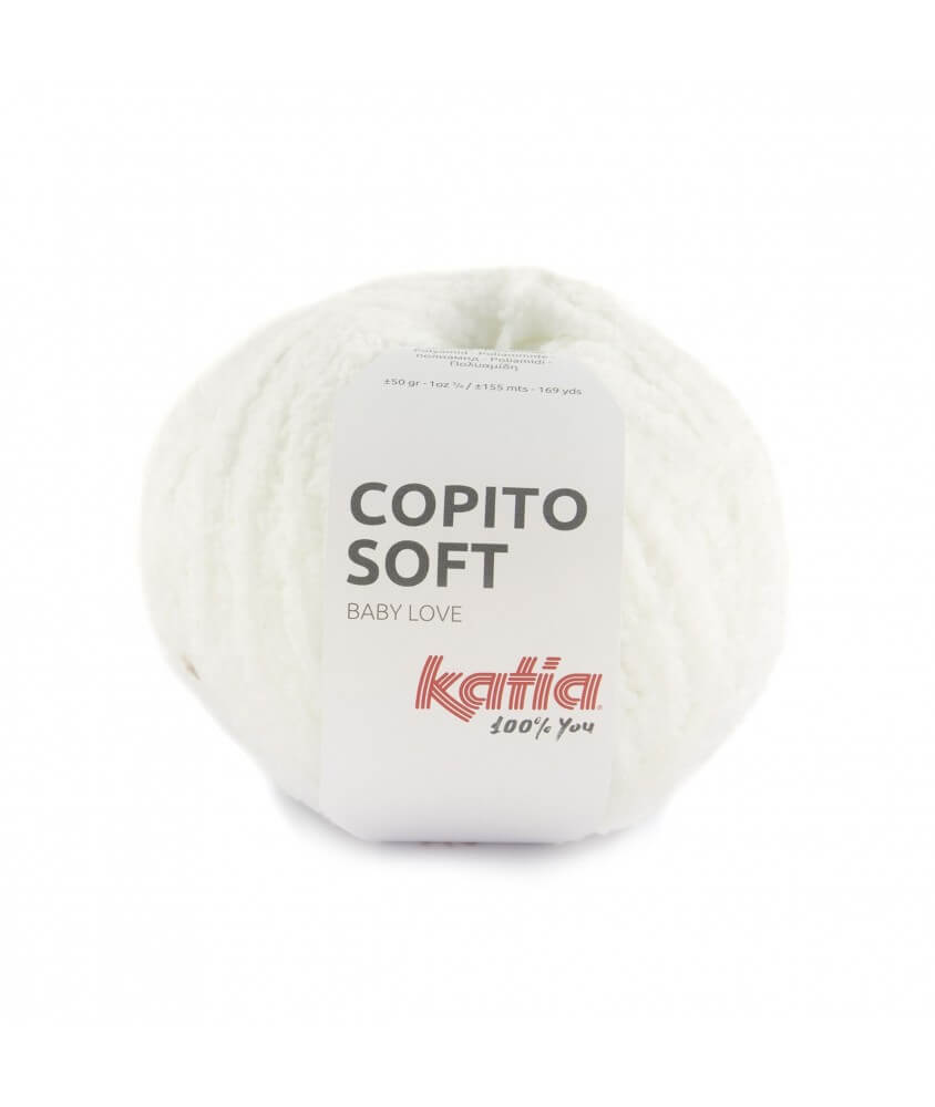 Laine bouclette COPITO SOFT - Katia blanc sperenza Laine bouclette COPITO SOFT - Katia blanc sperenza