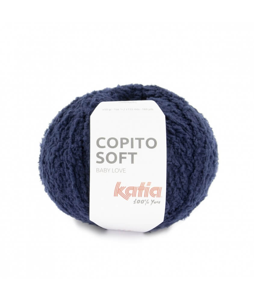 Laine bouclette COPITO SOFT - Katia bleu sperenza