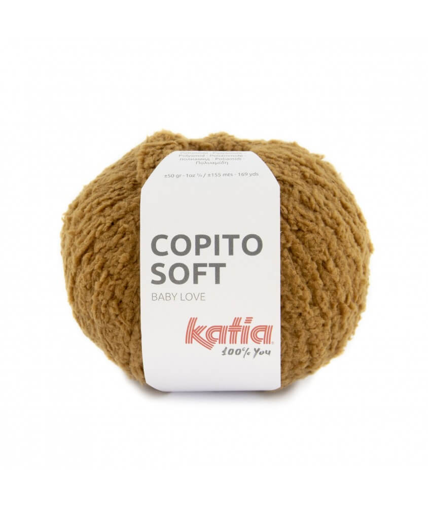 Laine bouclette COPITO SOFT - Katia marron sperenza