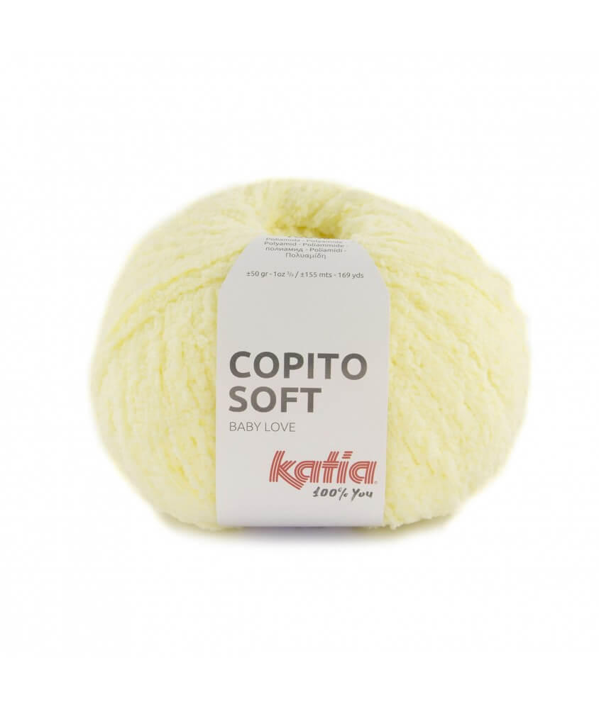 Laine bouclette COPITO SOFT - Katia jaune sperenza
