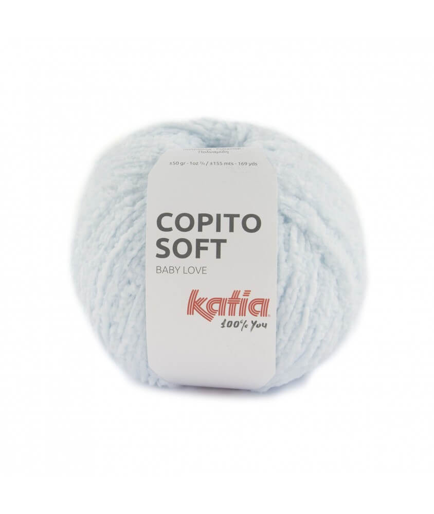 Laine bouclette COPITO SOFT - Katia bleu sperenza
